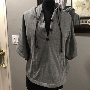 Signature Poncho, satin lining